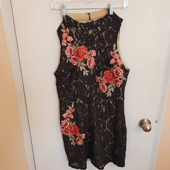As U Wish XL Girls Floral Dress Pre-owned - Picture 1 of 3